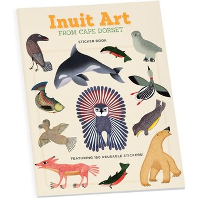 Inuit Art From Cape Dorset Sticker Book - Dorset Fine Art