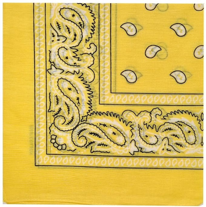 Prowler Red 5056341210177 - Hanky - Yellow