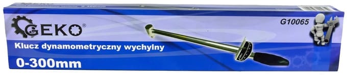 GEKO Dynamometrische sleutel - 0-300 Nm - 48 cm - Chroom-vanadium staal