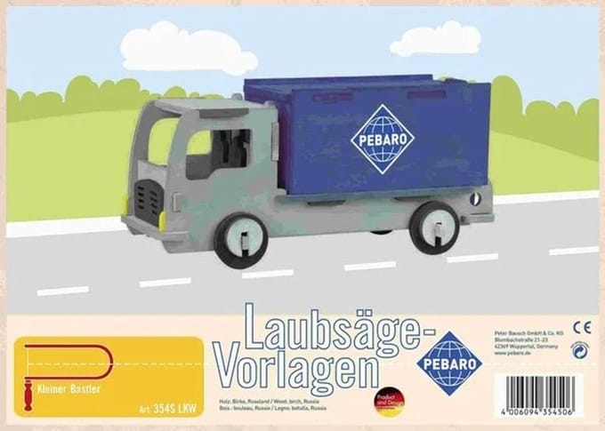 Pebaro Figuurzaag Patroon Vrachtauto