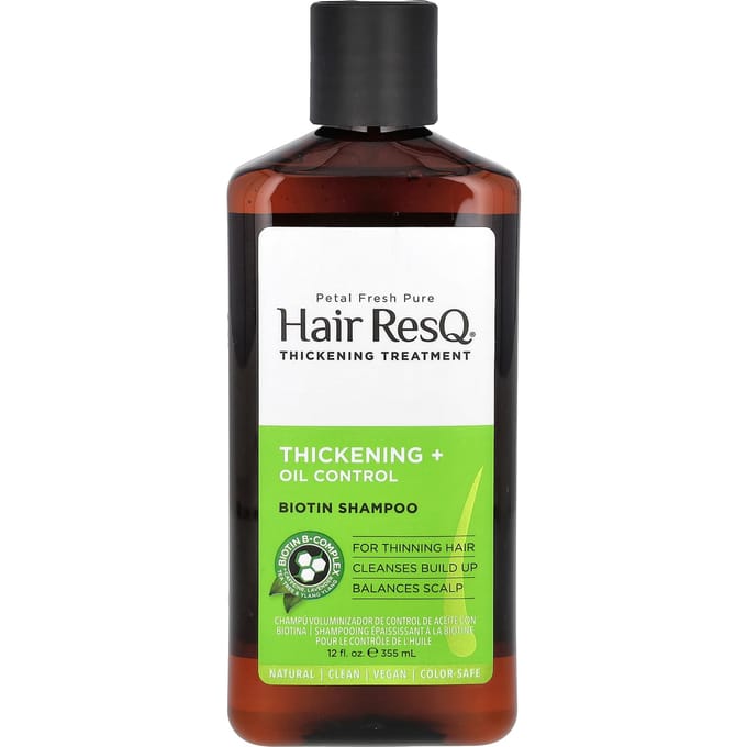 PETAL FRESH - Hair ResQ Shampoo Thickening + Oil Control