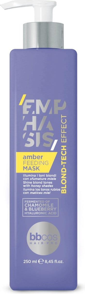 BBcos Emphasis Blond-Tech Amber Feeding Mask 250ml