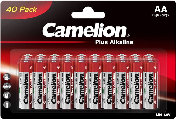 Camelion Plus Alkaline AA/LR6 blister 40