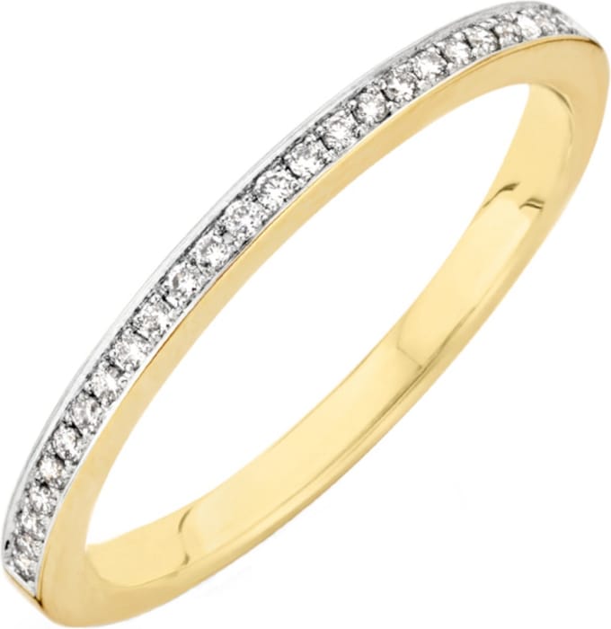Blush Diamonds - Dames - 14 karaat goud - Ring - Goud - Maat 54