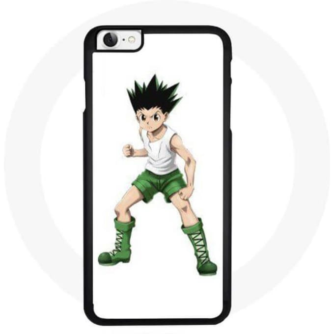 Coque de téléphone - Maniacase - Iphone 7 - Design Anime - Souple - Noir