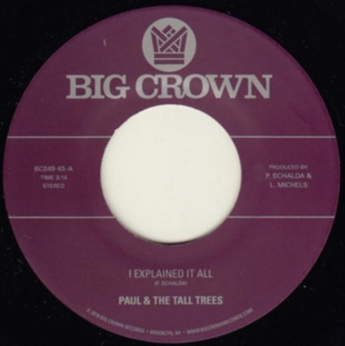 Paul & The Tall Trees & Mattison - I Explained It All (7" Single)
