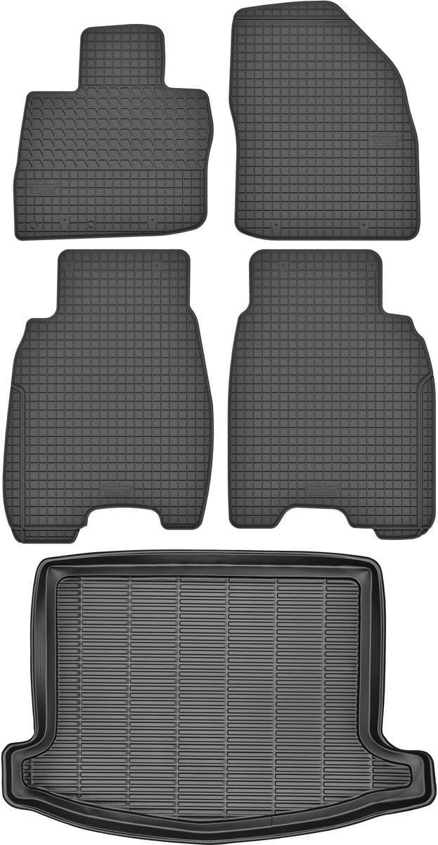 Max-Dywanik + Motohobby - Honda Civic VIII Hatchback 2005-2012 - Zonder Stoppers
