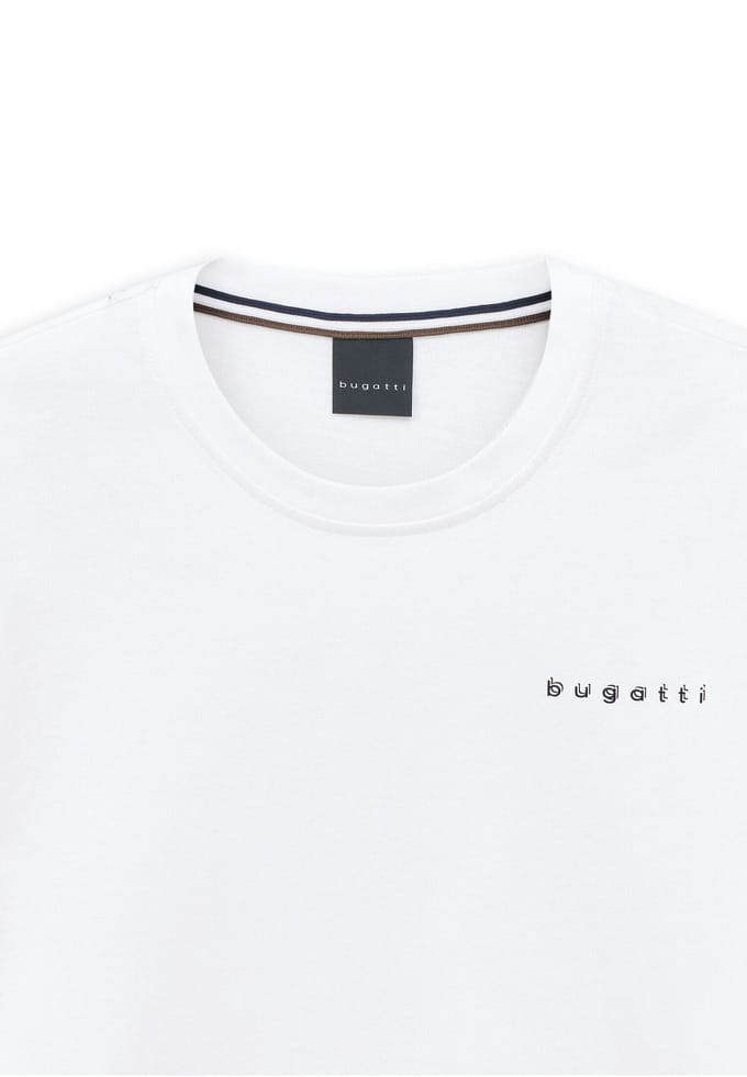 Bugatti Herren Katoenen sweatshirt met lange mouwen Modern Fit