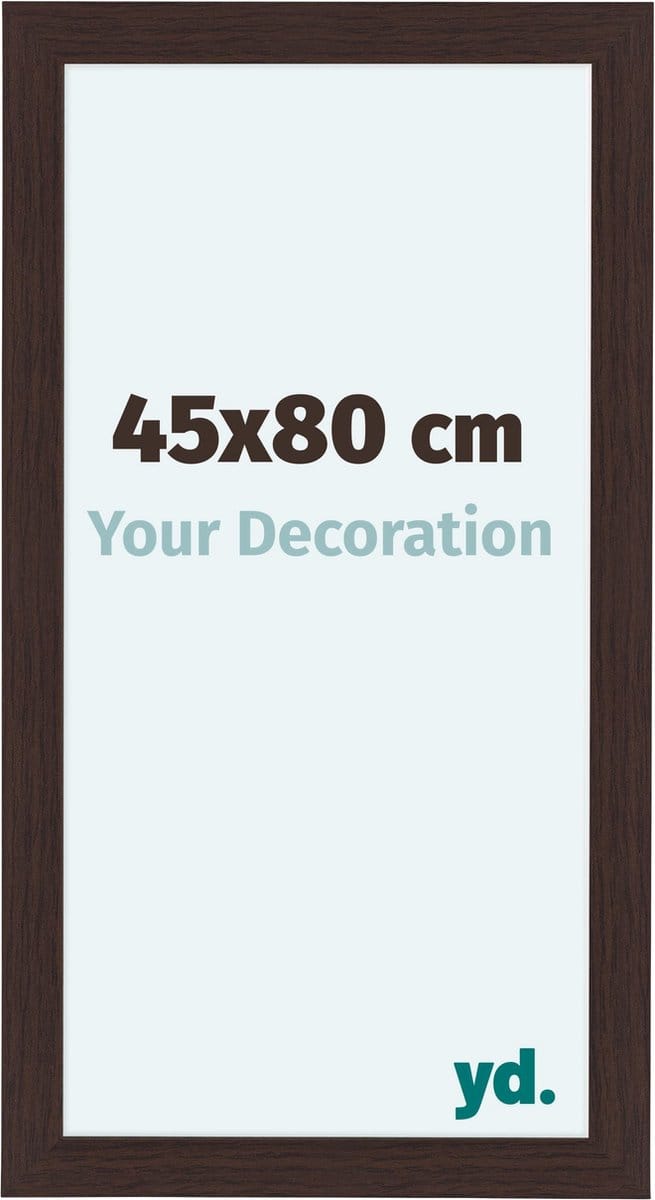 Your Decoration - Fotolijst 45x80 cm - MDF - Eiken Donker - Como