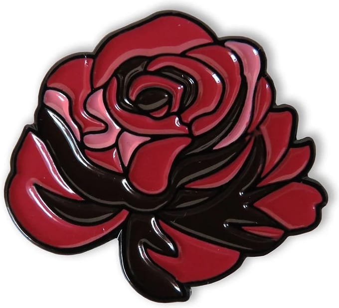 Leti Stitch Needle Minder Rose