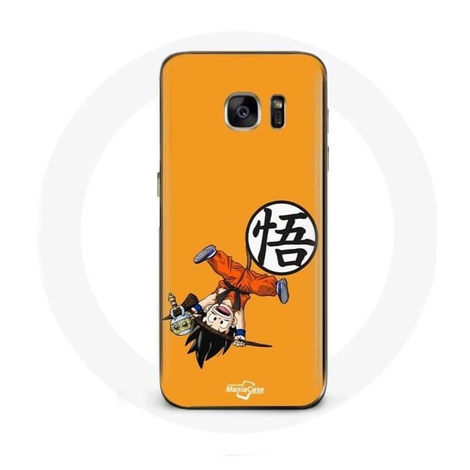 Case voor Samsung Galaxy S7 Edge Goku Dragonball Z Kind Anime