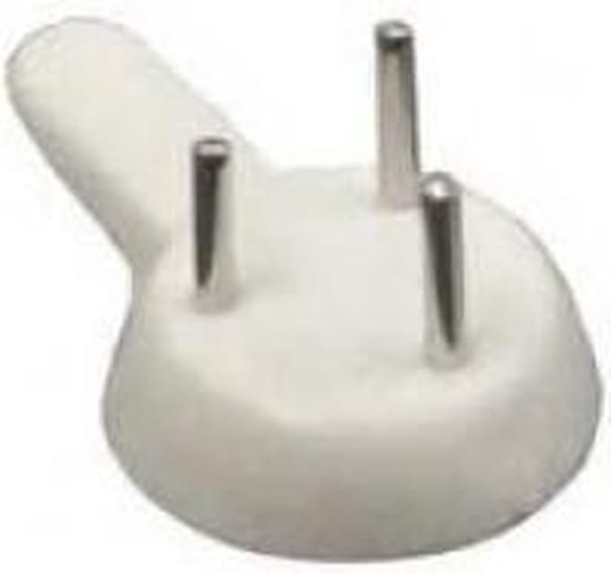 Betonhaakjes 19mm. 5 stuks. Deltafix.