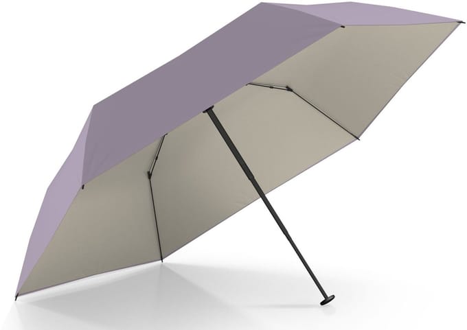 doppler paraplu Zero Ultra Sun Mini Uni Solid Orchid Lilac / Ivory paars