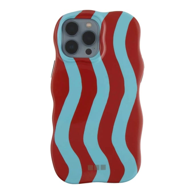 123watches hoesje Candy - blauw rood - Siliconen, TPU - iPhone 13 Pro Max