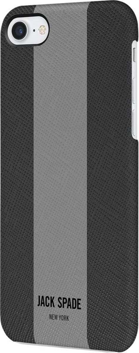 Jack Spade Stripe Case Zwart voor Apple iPhone 7/8/SE 2020