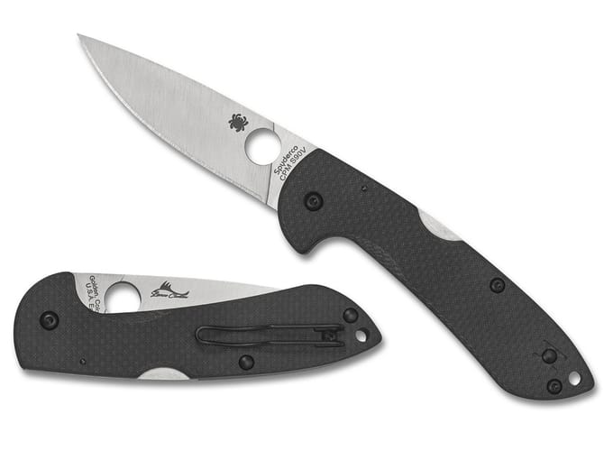 Spyderco Zakmes Siren Carbon Fiber CPM S90V PE