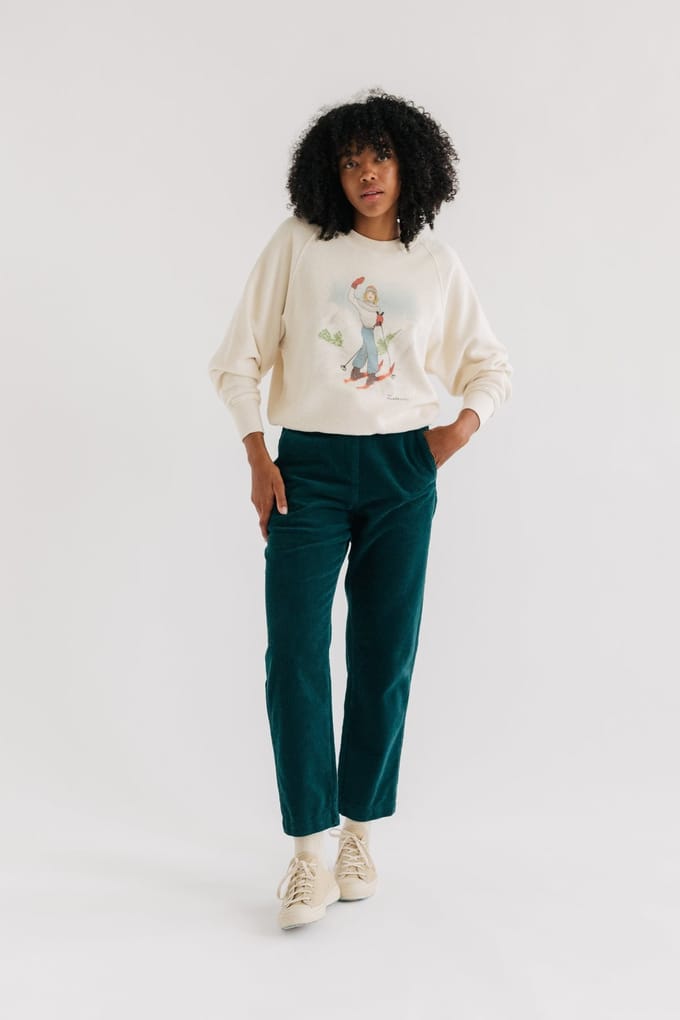 TWOTHIRDS Kells Sweatshirt Ski Girl Taglia: L | Maglie a manica lunga Outlet | Donna