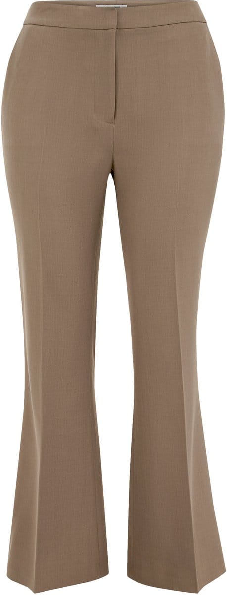 WE Fashion Dames flared pantalon - curve