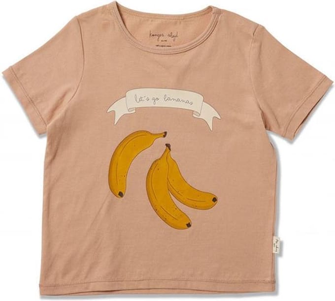Konges Sløjd- Famo tee t-shirt - Let's go bananas