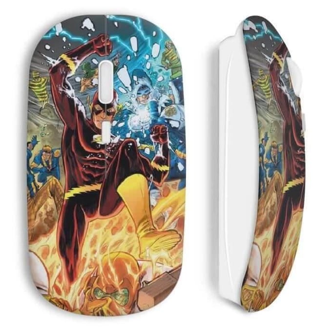 Draadloos flash-muis Marvel Comics-ontwerp