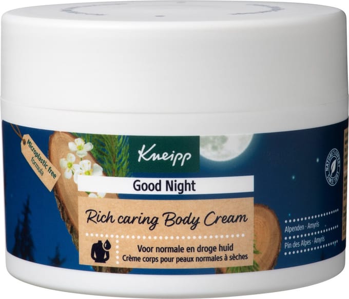 Kneipp Rich Caring Bodycrème Good Night - 4 x 200 ml - Voordeelverpakking