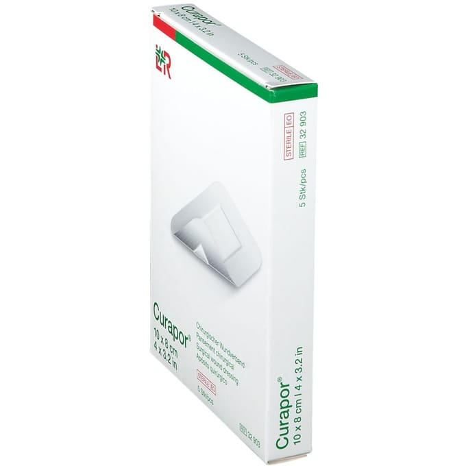 Curapor Verband Adh Steriel 10cm x 8cm 32903 5 Pleister