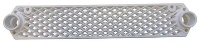 Trem Aluminium Plastic Ladder Trede Zilver 370 x 70 mm