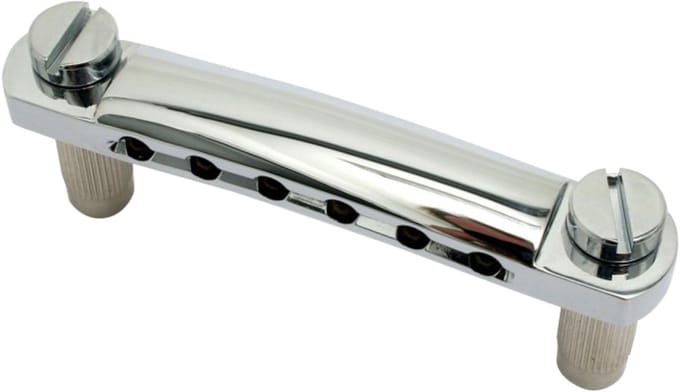 Göldo Tailpiece Singlecut Style CH Chrome - Gitaaronderdeel