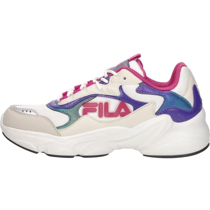 Fila Collene Logo Teens Sneakers Laag - Beige - Maat 39