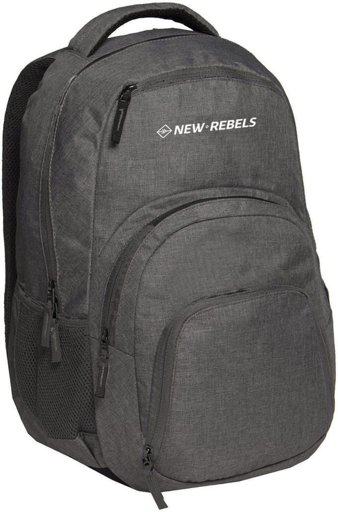 New Rebels ® BTS 3 schooltas met laptopvak zwart
