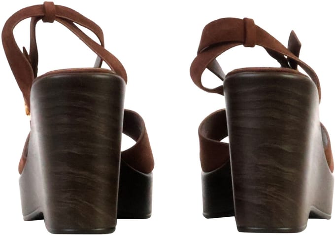 Joalice sandalen met sleehak en bandjes
