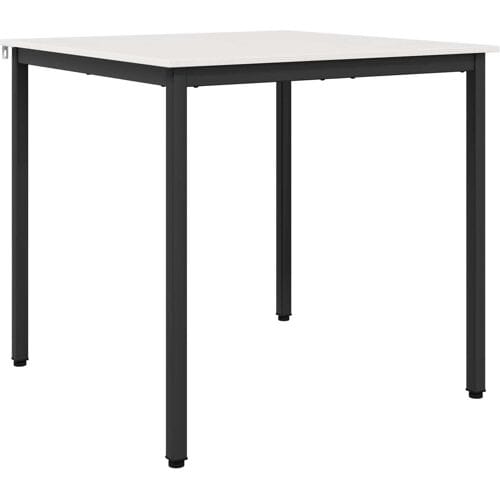 vidaXL - Eettafel - Wit - 80 - x - 80 - x - 75 - cm - Massief - grenenhout