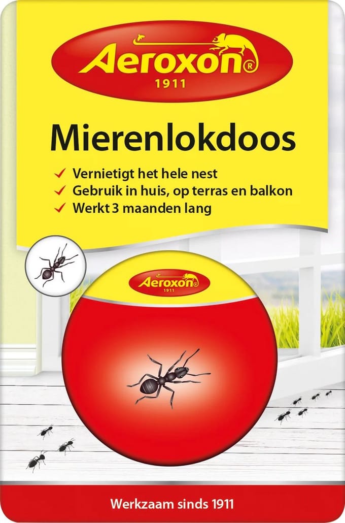Aeroxon - Mierenlokdoos - Op basis van spinosad - 1 stuk