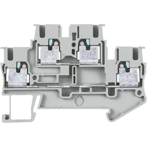 Siemens 8WH60200AF00 Klem 2-etages Steekaansluiting Grijs 50 stuk(s) Piece