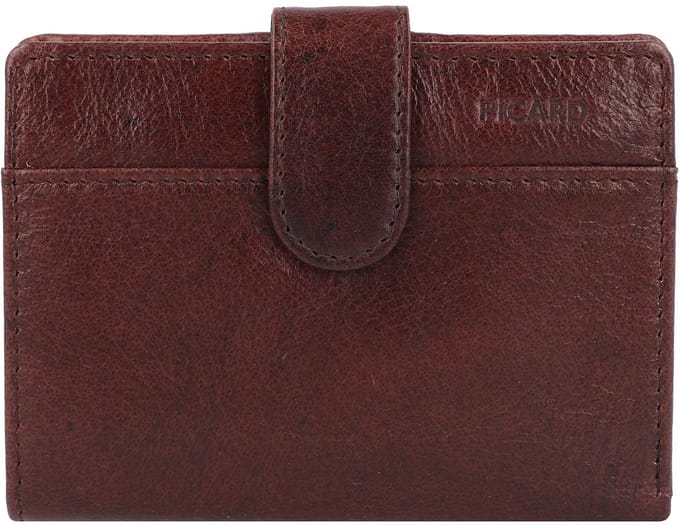 PICARD Portemonnee Buddy 1 Leather Wallet Coffee Donkerbruin