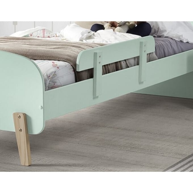 LUCEVI - Kiddy Bedhekje - Hout - Groen - 90.5x5.5 x24.5 cm