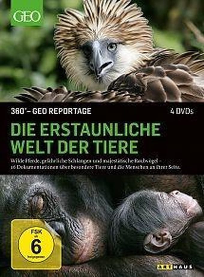 Erstaunliche Welt der Tiere/360° - GEO Reportage/5 DVD