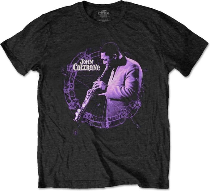 John Coltrane - Circle Live Heren T-shirt - L - Zwart