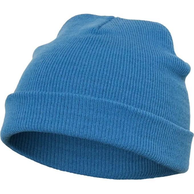 Flexfit - Heavyweight Beanie CL blue one size Beanie Muts - Blauw