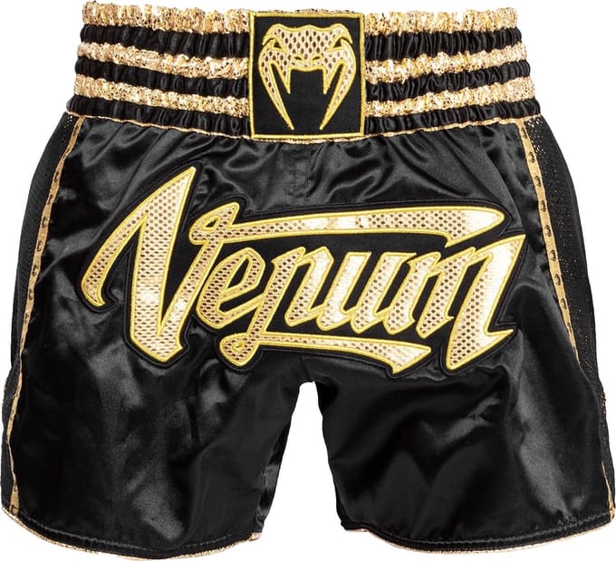 Venum Absolute 2.0 Muay Thai Short Zwart Goud - L