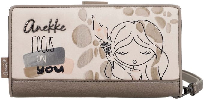 Anekke portemonnee Muse Olympia Wallet Multicolor beige
