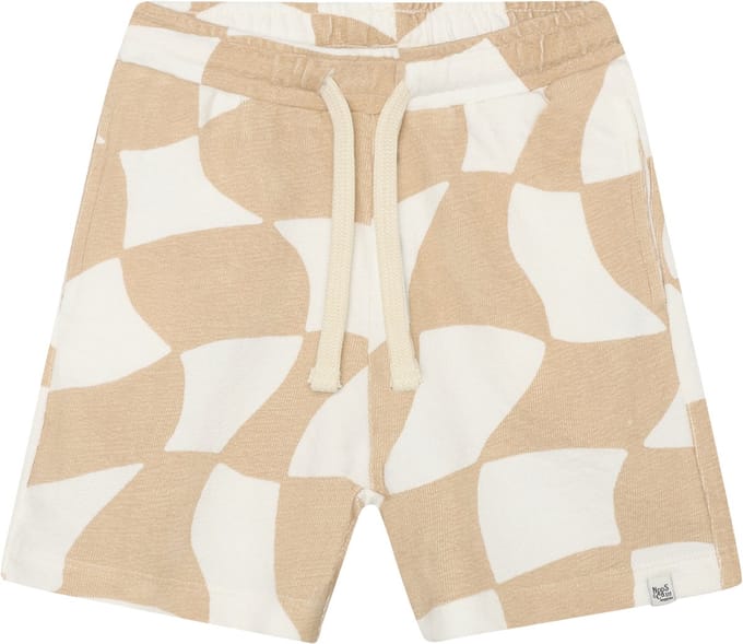 Noppies Broek relaxed fit all over print - Egret - Maat 104
