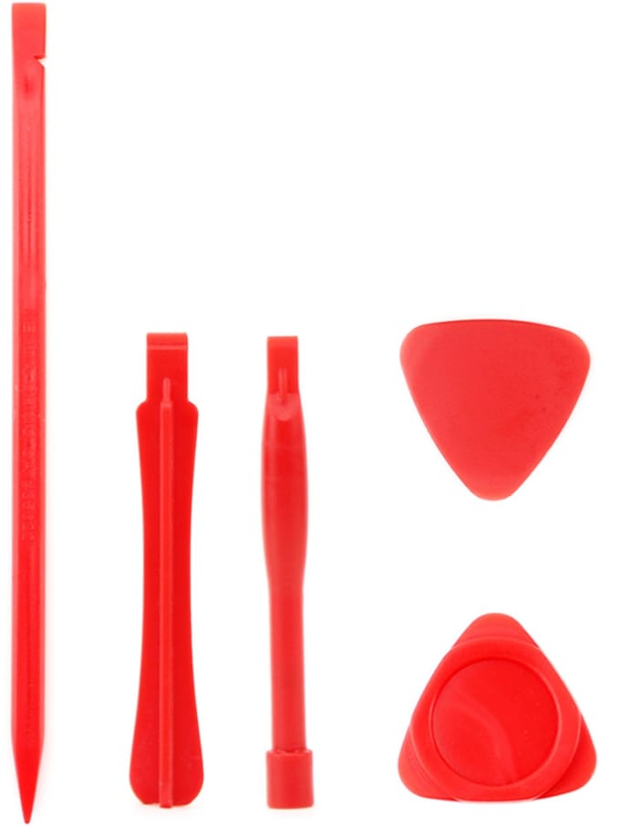 Let op type!! JIAFA JF-QB01 5 in 1 Spudger Tool Set (Red)