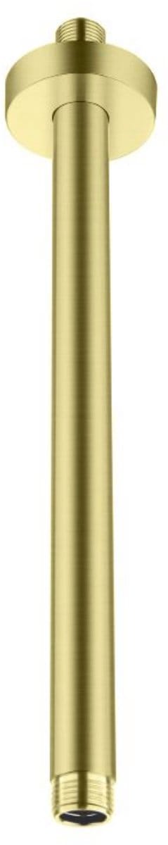 Aloni rainshower plafondarm – 30 cm – geborsteld goud