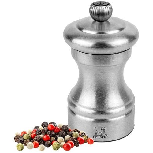 (6 stuks) PEUGEOT BISTRO HORECA Chef - Pepermolen - RVS - Hoogte: 100mm