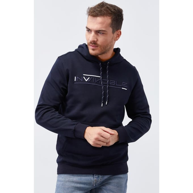 Heren Geprinte Hooded Sweatshirt Met Zak