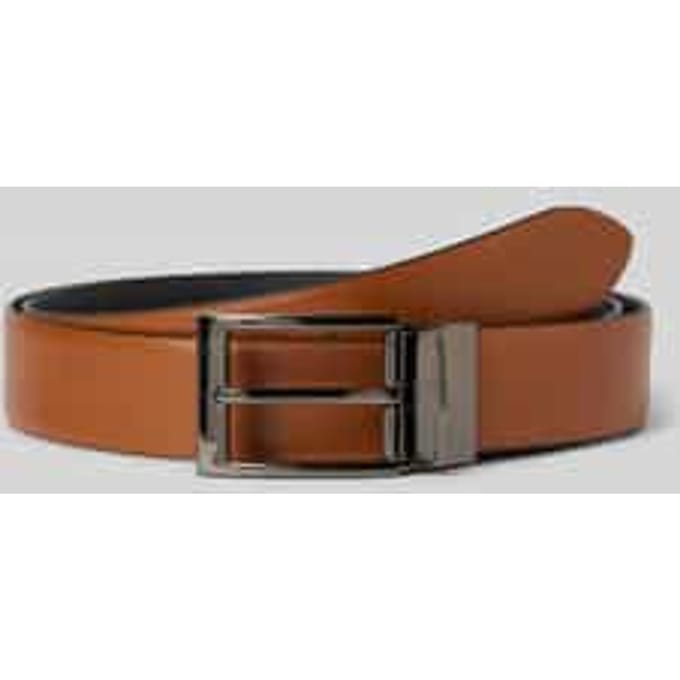 LLOYD Leren Riem 2 in 1 Reversible Belt W90 Black / Cognac Zwart Bruine