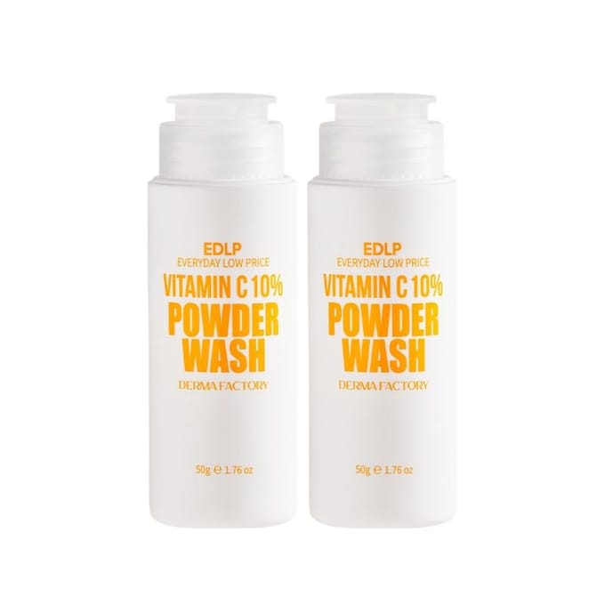 [DERMA FACTORY] EDLP Nettoyant Poudre Vitamine C 10% 50g white