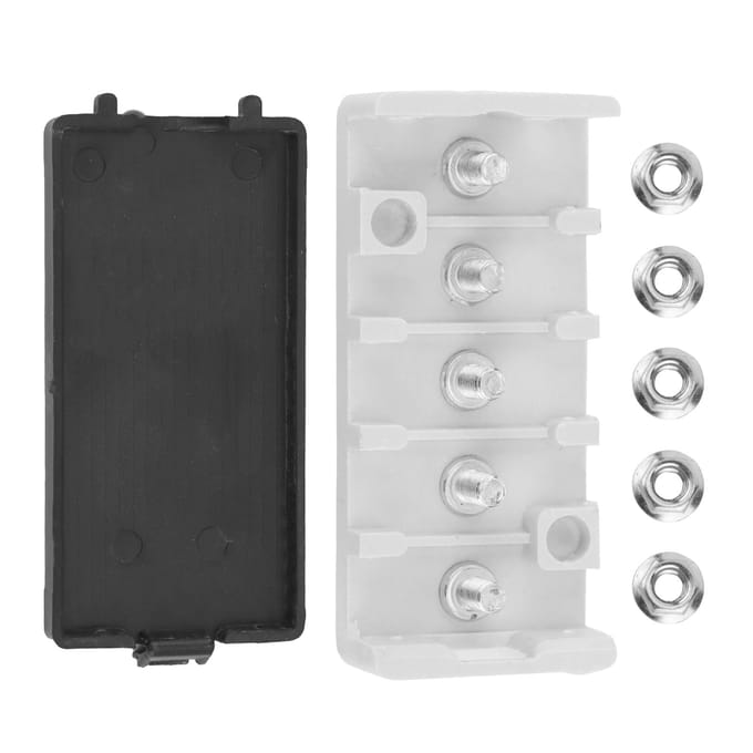 Elektrische Fiets Junction Box 5 Polig Fiets Draad Connector Junction Box voor E-bike white