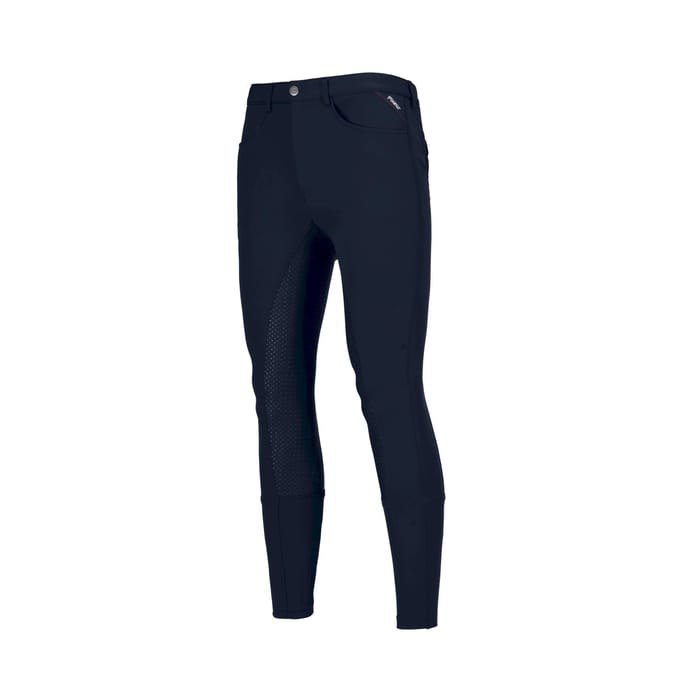 Pikeur Rijbroek Navaro Full Grip Men - Middenblauw - 46